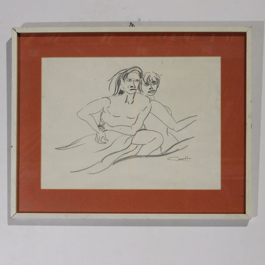 QUADRO NUDO ARTISTICO